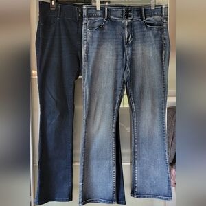 Pair of Bootcut Jeans - 2 for 1